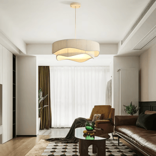 Zynella Fabric Pendant Modern  Rustic Industrial Hanging Lamp
