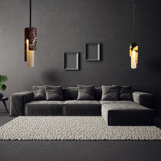 Tarnel Marble Pendant Light Refined Modern  Art Deco Inspired Illumination