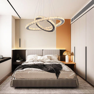 Sierra Ring Pendant Light Opulent Modern  Sleek Linear Suspension Light