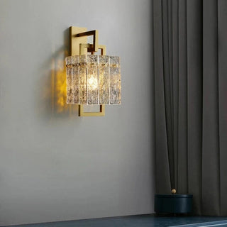 Ozma Wall Light Opulent Modern  Chic Glass Globe Pendant