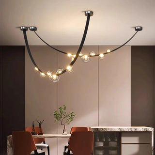 Zynella Orbital Elegant Pendant Artistic Modern  Ultra Slim LED Panel Lighting
