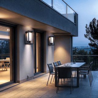 Louisa Outdoor Wall Lamp Modern Geometric Design Lamp