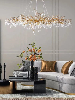 Zynella Waterdrop Customisable Chandelier Premium Modern  Timeless Lantern Style Wall Lamp