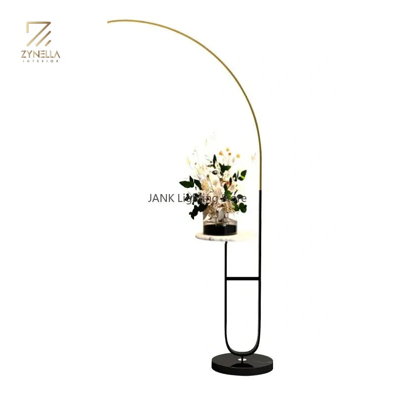 Klevin Marble Tray Modern Floor Lamp
