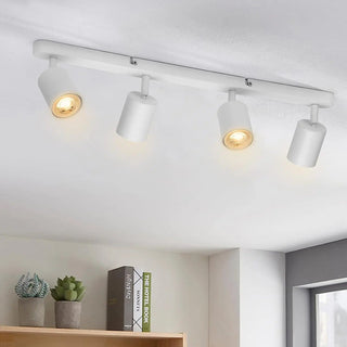 Luma Track Adjustable Spotlight Modern  Sculptural Spiral LED Fixture