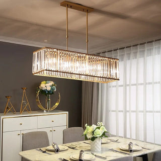 Crystal Camille Chandelier Modern  Elegant Teardrop LED Pendant