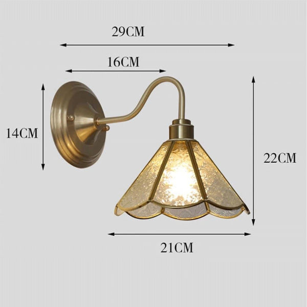 Nordic Brass Wall Sconce