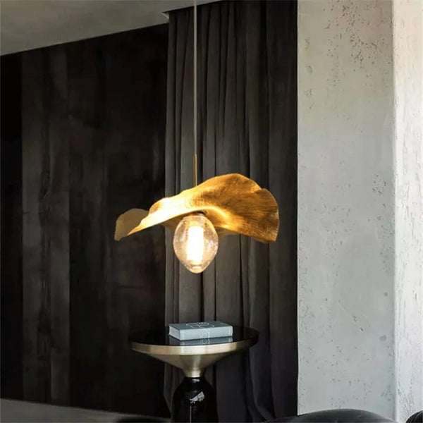 Golden Shell Pendants