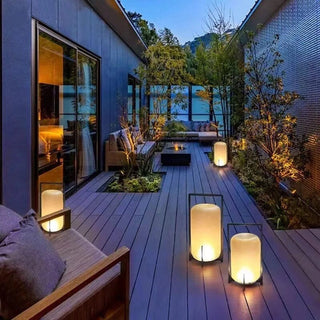 Modern Terrace Garden Outdoor Lights Modern  Rustic Industrial Hanging Lamp