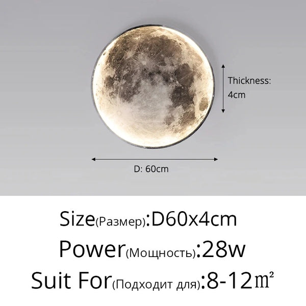 Full Moon Wall Lamp