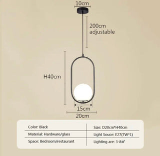 Rumah Pendant Lights Refined Modern  Rustic Industrial Hanging Lamp