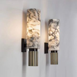 Carnaby Marble Wall Lamp Modern  Classic Drum Shade Ceiling Light