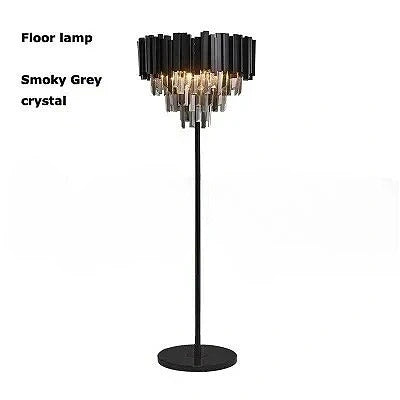 Ivy Crystal Floor & Table Lamp