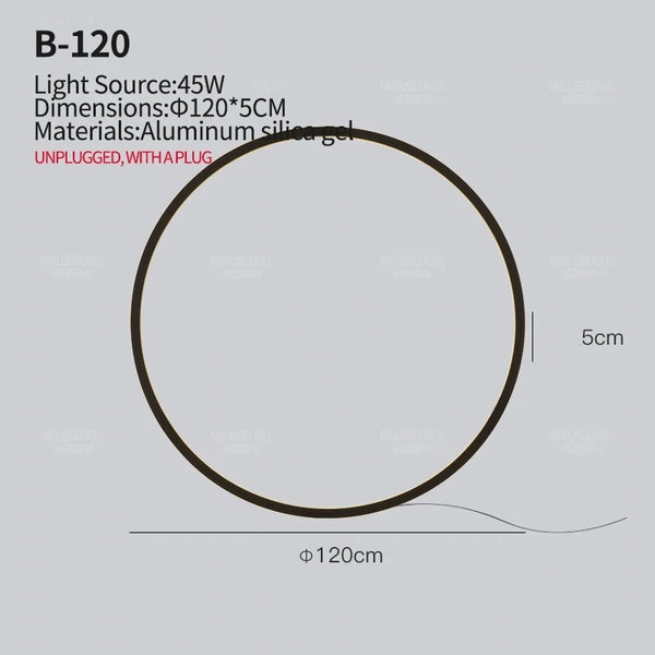 New Eclipse Round Elegant Wall Lamp