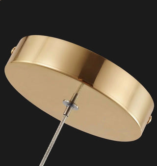 Water Drop Crystal Pendant Refined Modern  Sculptural Spiral LED Fixture