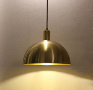 Zynella Brass Pendant Light Modern  Elegant Teardrop LED Pendant