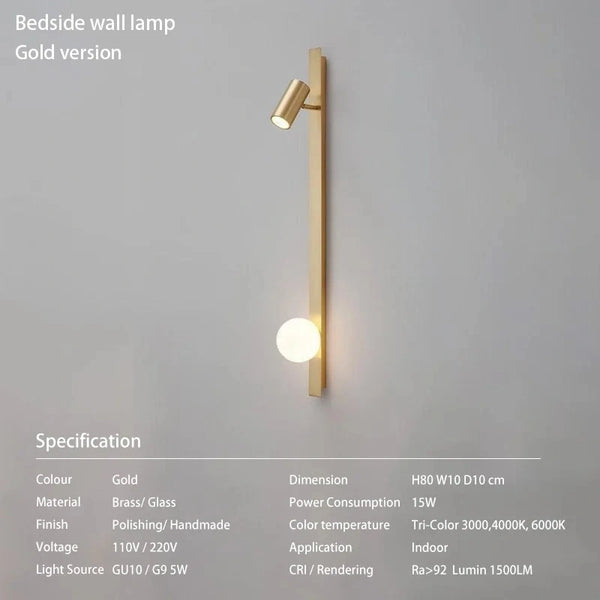 NEVADA Dual Wall Light Fixture