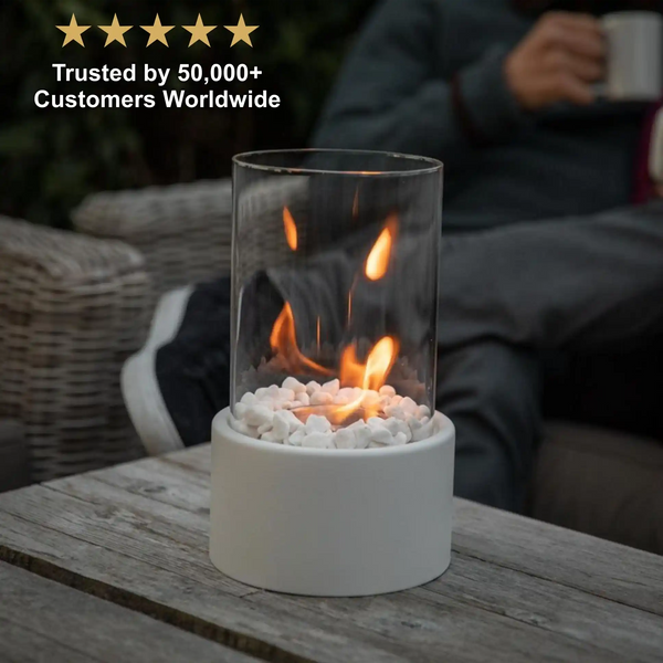 Zynella Inno-Fire TT-15: Modern Portable Tabletop Fireplace