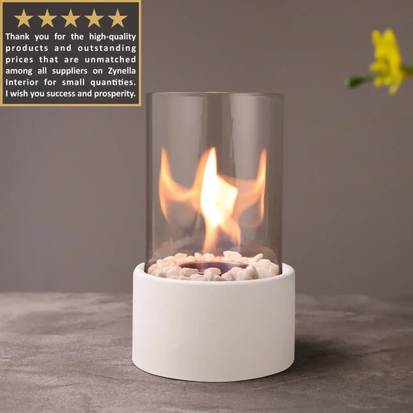 Zynella Inno-Fire TT-15: Modern Portable Tabletop Fireplace