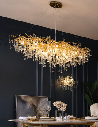 Zynella Waterdrop Customisable Chandelier Premium Modern  Timeless Lantern Style Wall Lamp