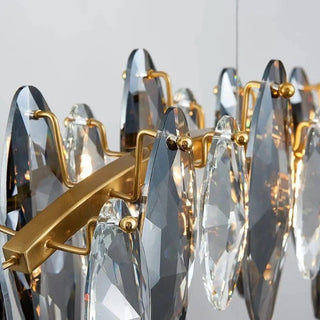 Riley Luxury Chandelier Collection Modern  Luxury Gold Frame Light Fitting