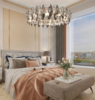 Riley Luxury Chandelier Collection Modern  Luxury Gold Frame Light Fitting