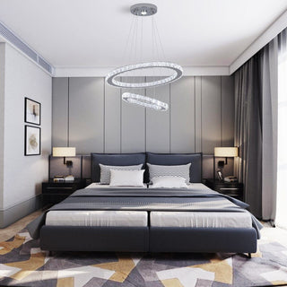 Sierra Ring Pendant Light Opulent Modern  Sleek Linear Suspension Light