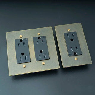 Zynella Wall Outlet Modern  Scandinavian Wooden Accent Light