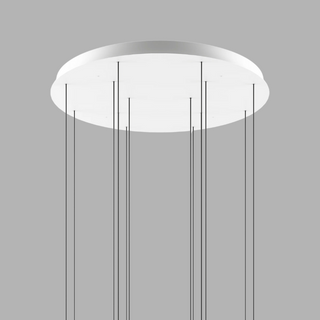 Nova Cluster LED Pendant Modern  Ornate Antique Finish Fixture