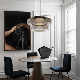Scandinavian Glass Pendant Chic Modern  Elegant Teardrop LED Pendant