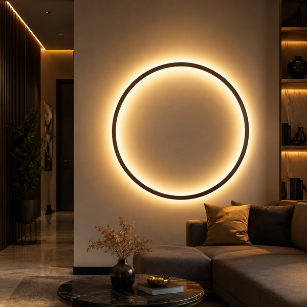 New Eclipse Round Elegant Wall Lamp