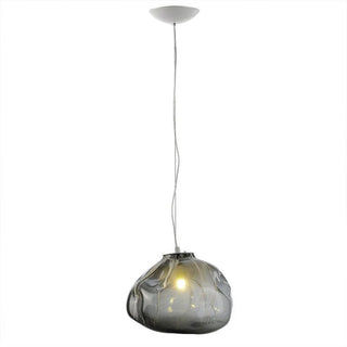 Golden Glow Cascade Glass Chandelier Modern  Ultra Slim LED Panel Lighting