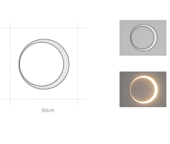Zynella Eclipse Outdoor Wall Lamp