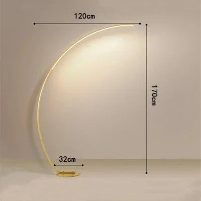 Halo Arc Led Floor Lamp