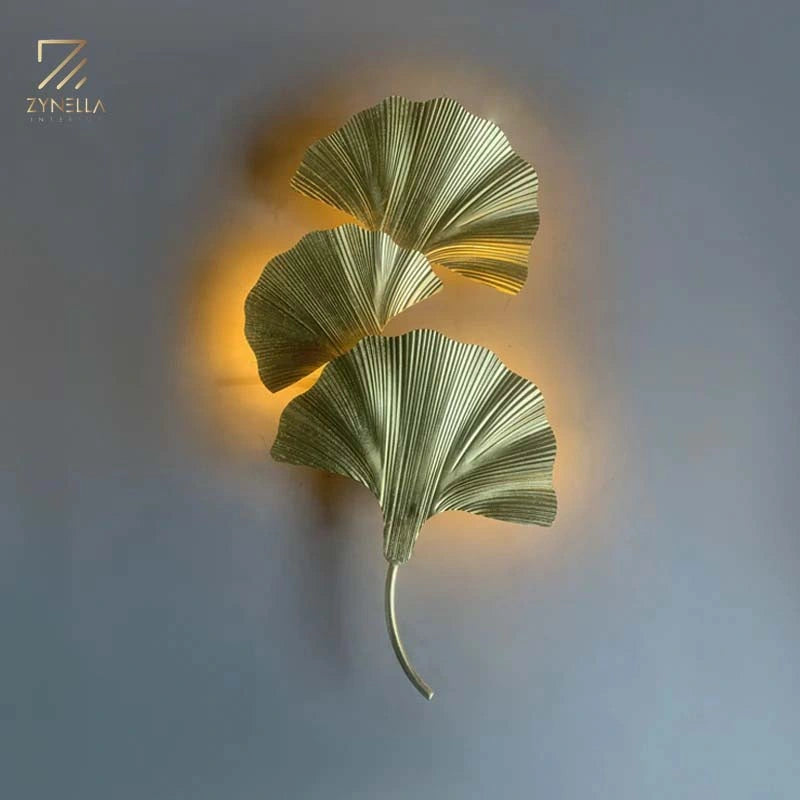 Wild Leaf Wall Lamp Modern Decorative Wall Light