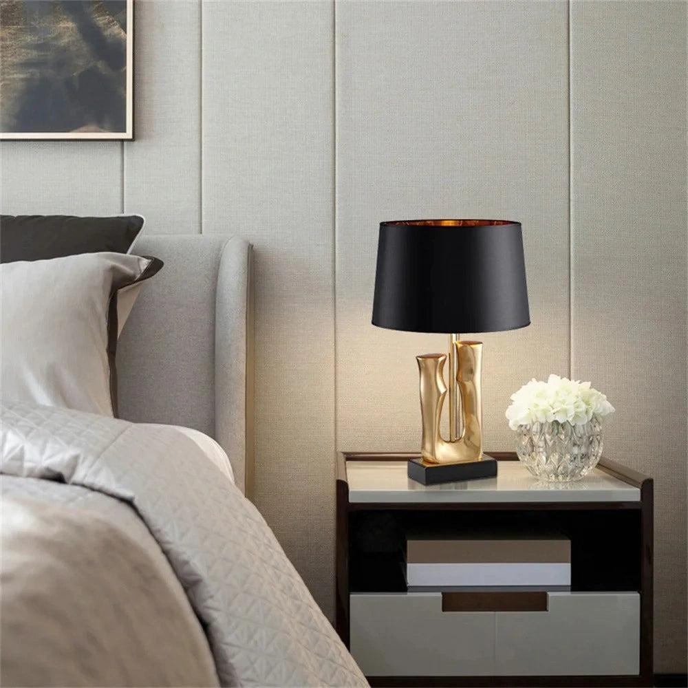 Golden Trunk Luxury Table Lamp