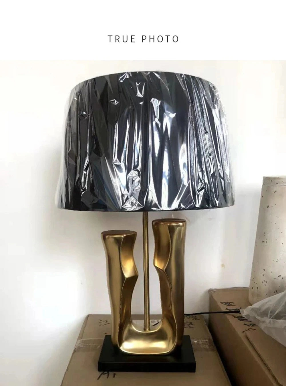 Golden Trunk Luxury Table Lamp