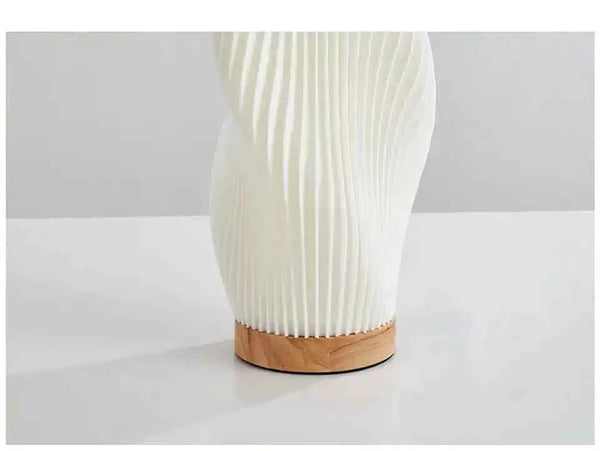 Zynella Lunar Scribe: 3D-Printed Ambient Lamp with Artisan Wood Base
