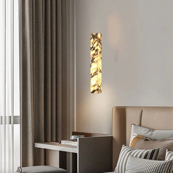 Mira Marble Minimalist Wall Light