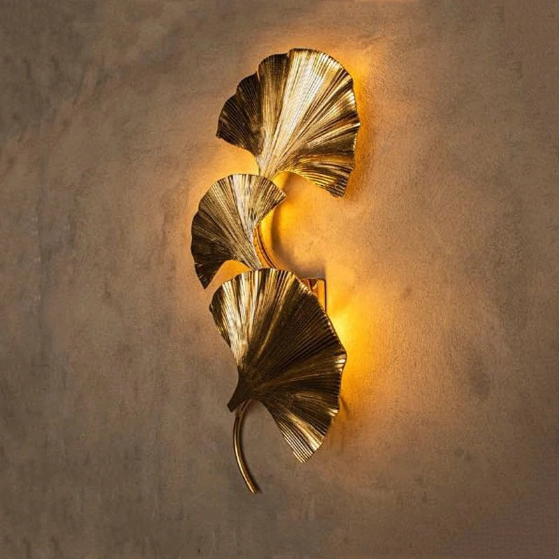 Wild Leaf Wall Lamp Modern Decorative Wall Light