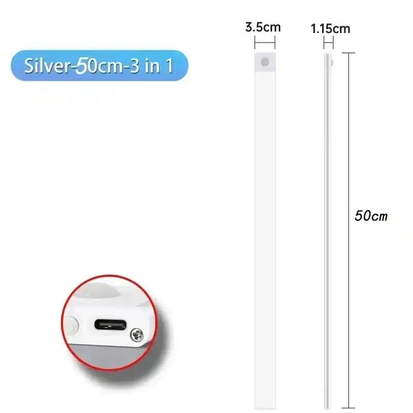 Zynella Stealth: Ultra-Slim Wireless Motion Sensor LED Strip