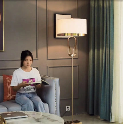 Golden Art Decor Floor Lamp