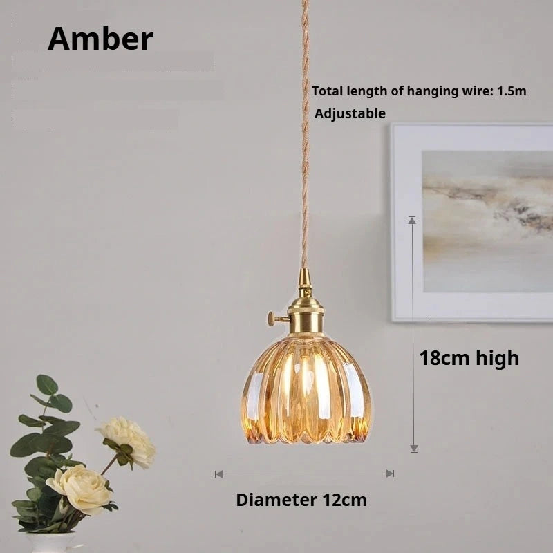 Zynella Radiant Glass Pendants