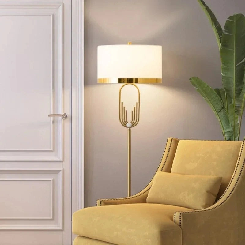 Golden Art Decor Floor Lamp