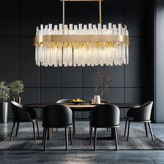 Lexie Chandelier Modern  Chic Glass Globe Pendant