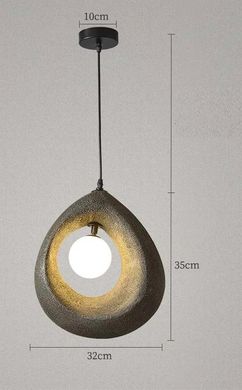 Hayami Resin LED Pendants