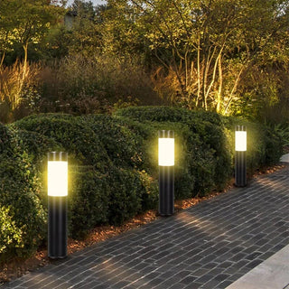 Solar Tubular Garden Lamps Premium Modern  Ultra Slim LED Panel Lighting