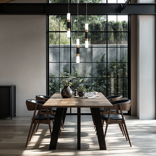 Camille Pendant Chandelier Modern  Sleek Linear Suspension Light