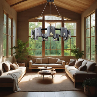 Houdini Chandelier Modern  Handcrafted Artisan Ceiling Light