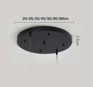 Customised Ceiling Plates Modern  Art Deco Inspired Illumination